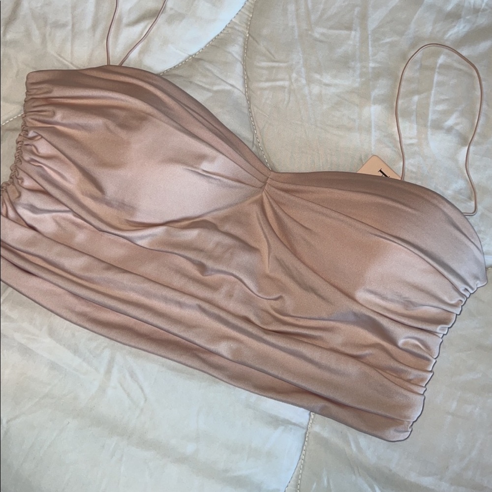 Blush oh Polly crop top